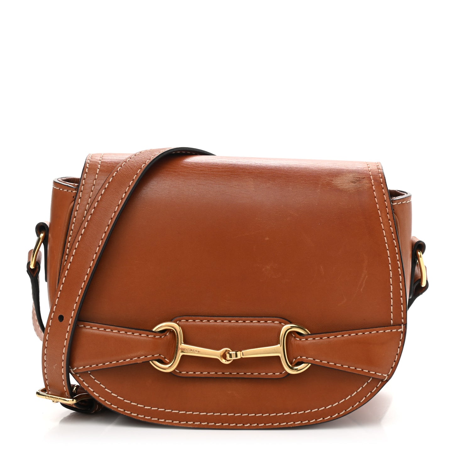 Natural Calfskin Small Crecy Bag Tan