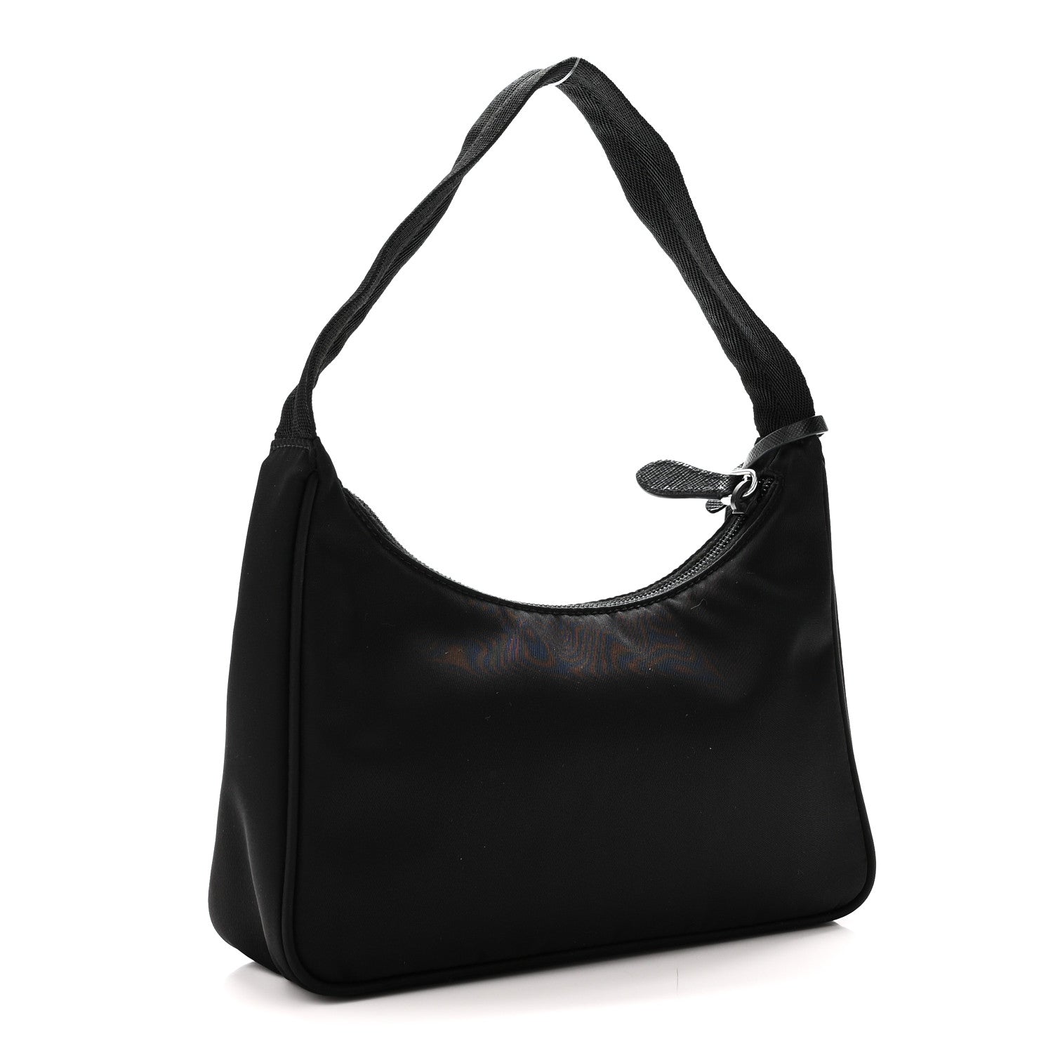 Prada Tessuto Nylon Mini Re-Edition 2000 Bag Black 3 of 9