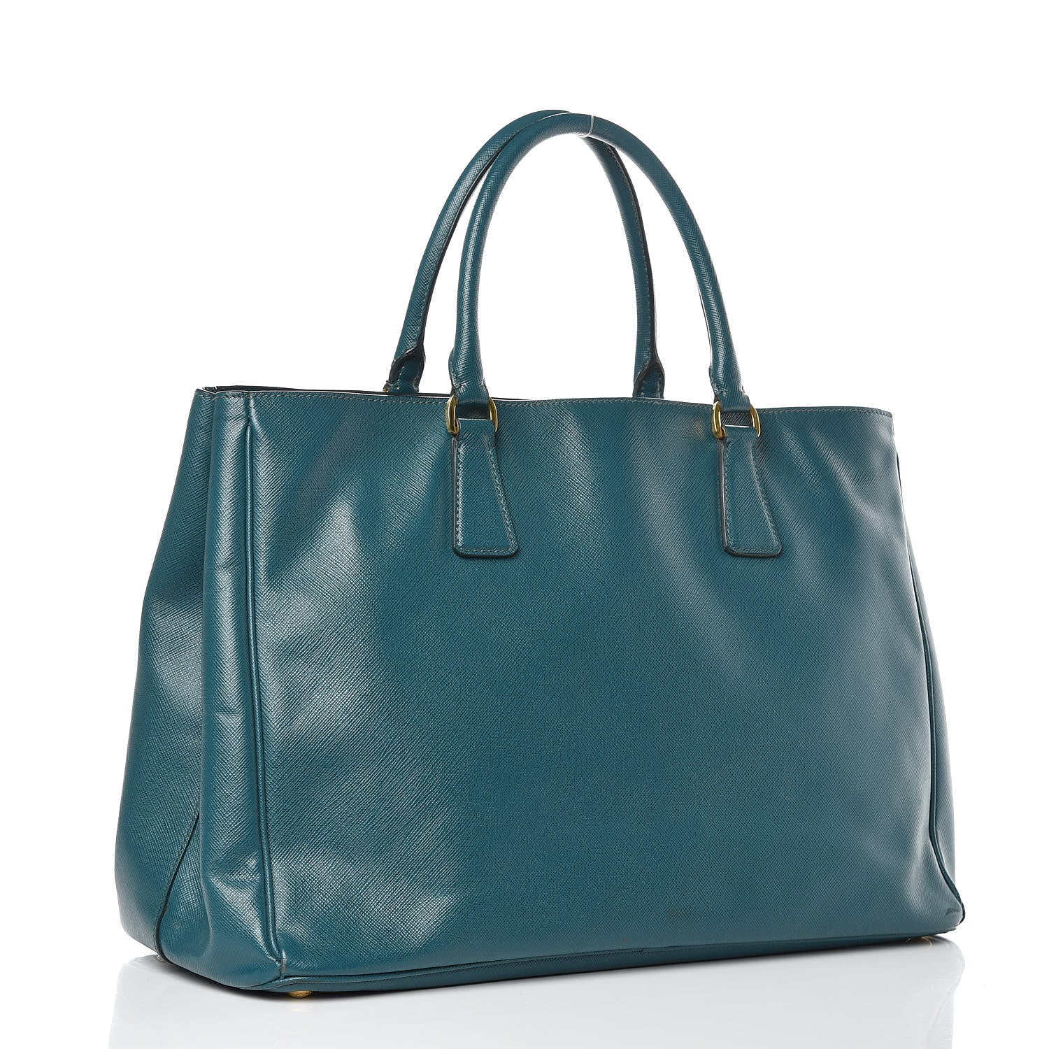 Prada Saffiano Lux Large Tote Ottanio 4 of 14