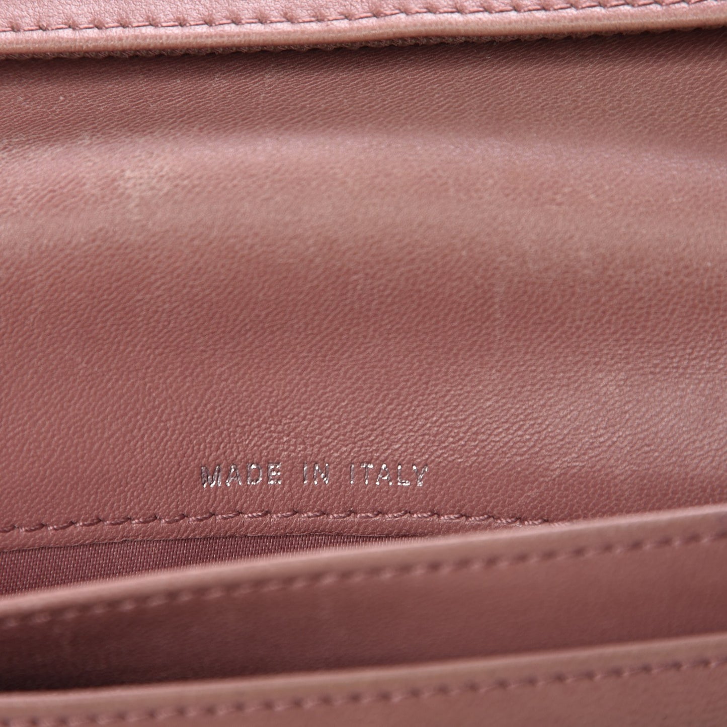 Lambskin Camellia Embossed Yen Wallet Black