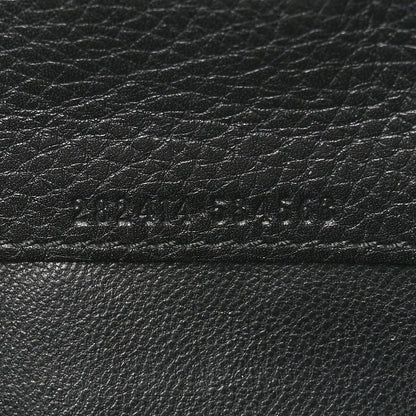 Gucci Pebbled Calfskin Large Soho Continental Wallet Black 8 of 9