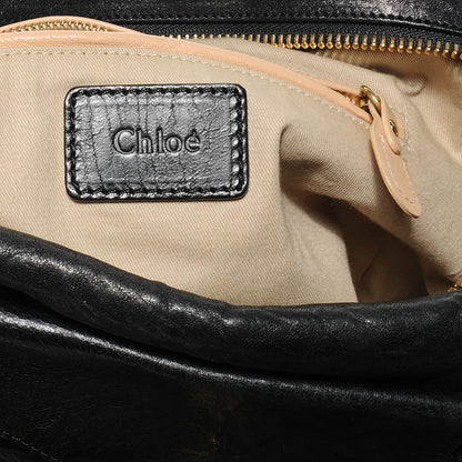 Chloe Lambskin Medium Paraty Black 5 of 9