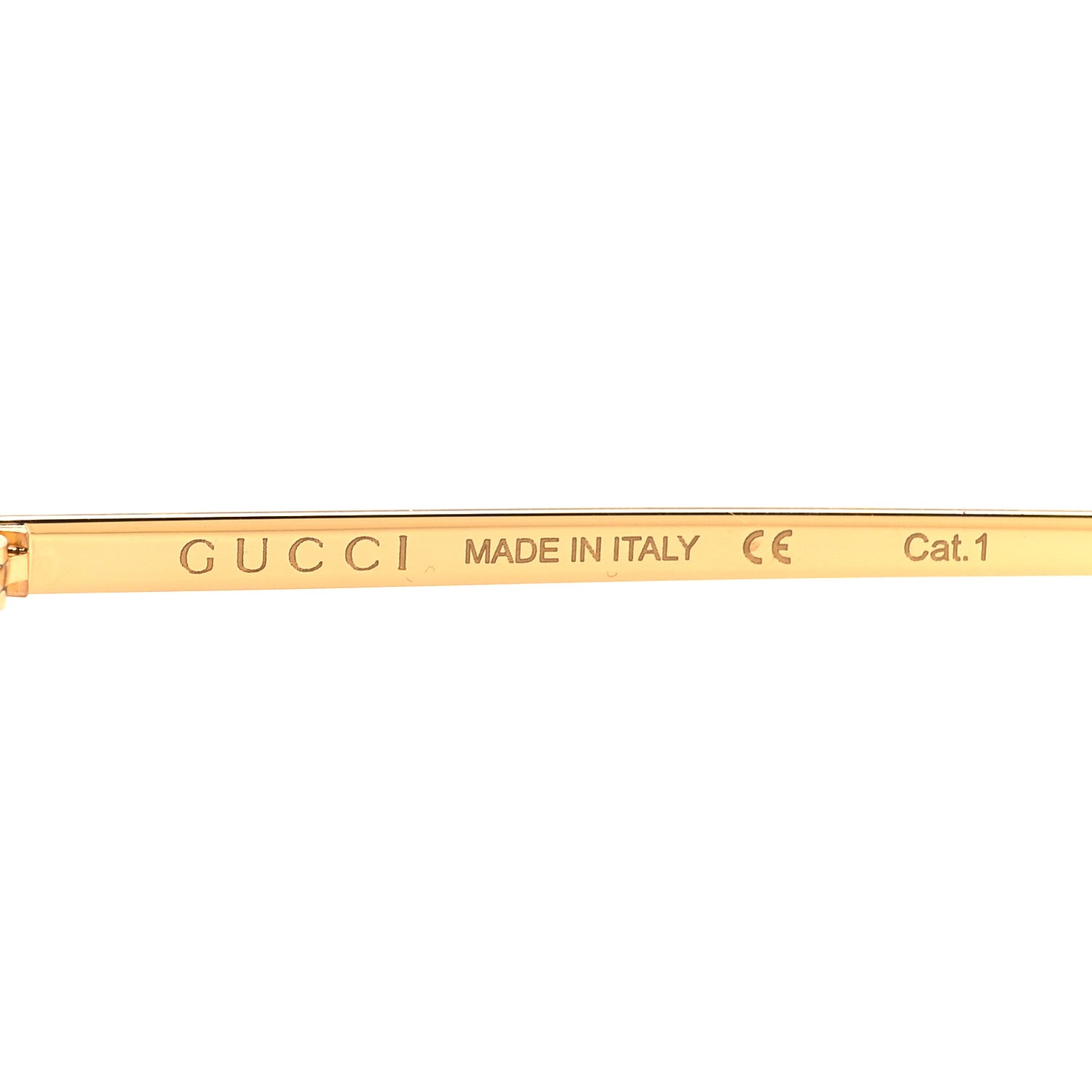 Gucci Metal Oversized Round Sunglasses GG0252S Gold Pink 5 of 7