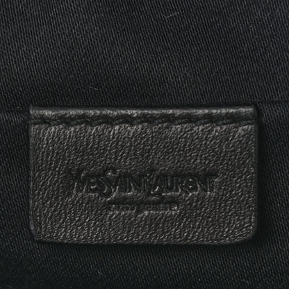 Saint Laurent Textured Patent Easy Y Pouch Black 5 of 7