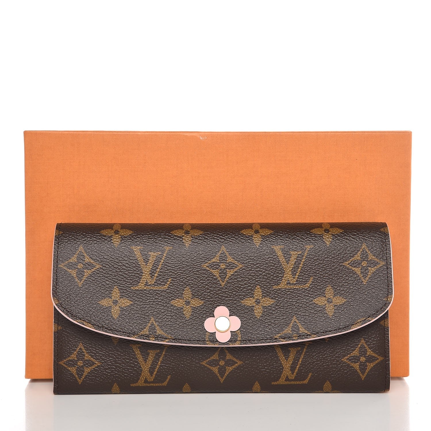 Louis Vuitton Monogram Bloom Flower Emilie Wallet 8 of 8