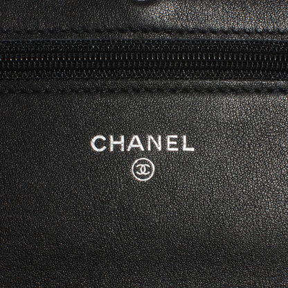 Chanel Caviar Wallet on Chain WOC Black 5 of 9