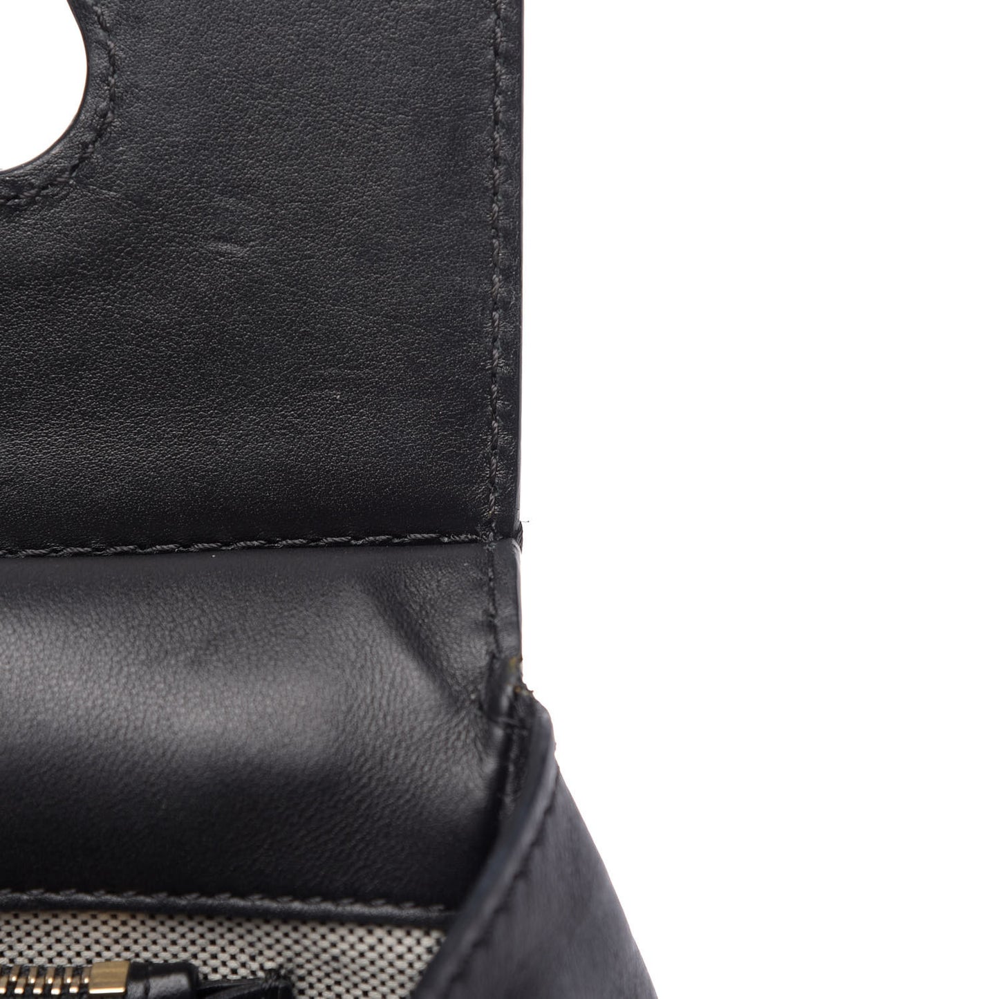 Calfskin Medium Palazzo Empire Bag Black