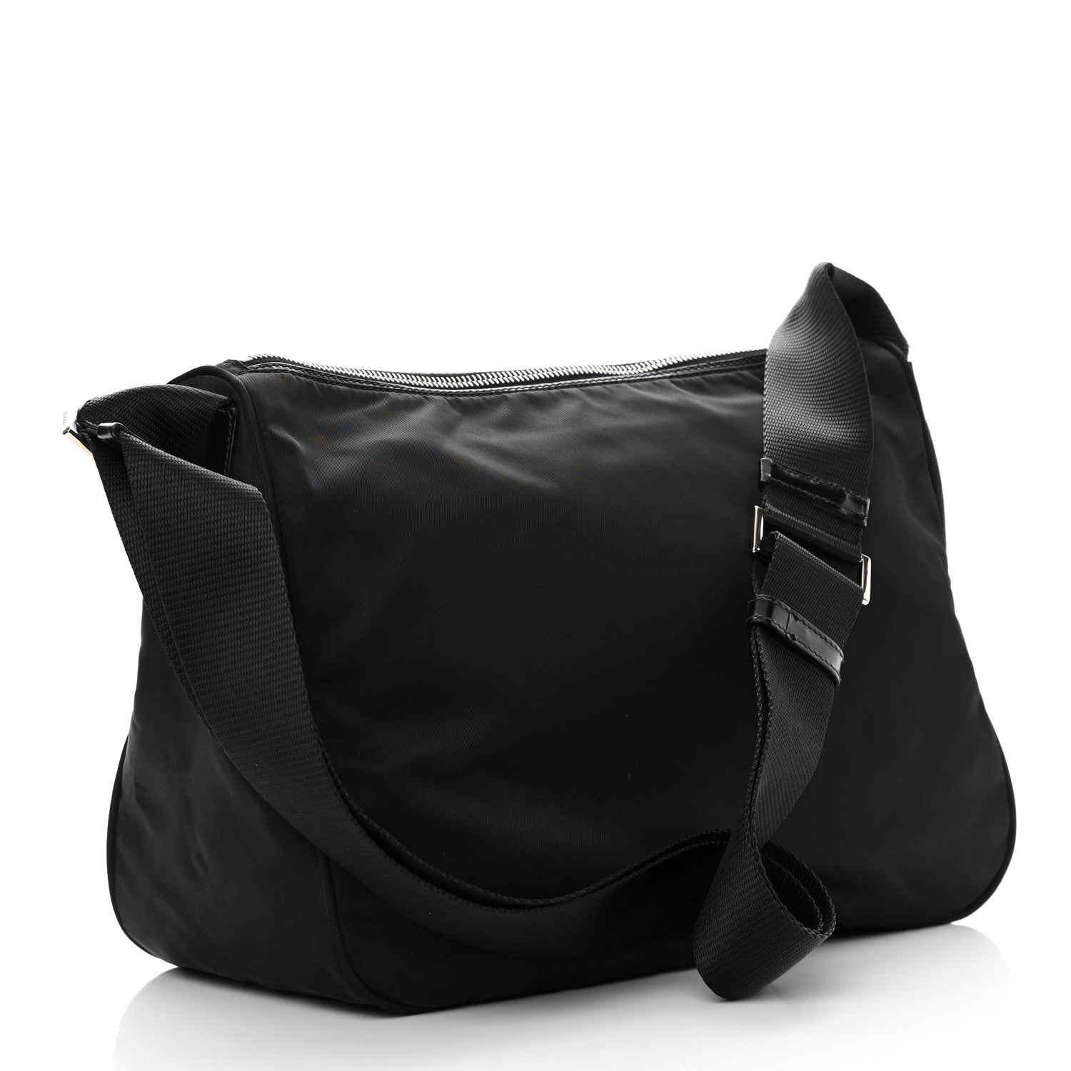 Prada Nylon Crossbody Bag Black 2 of 12