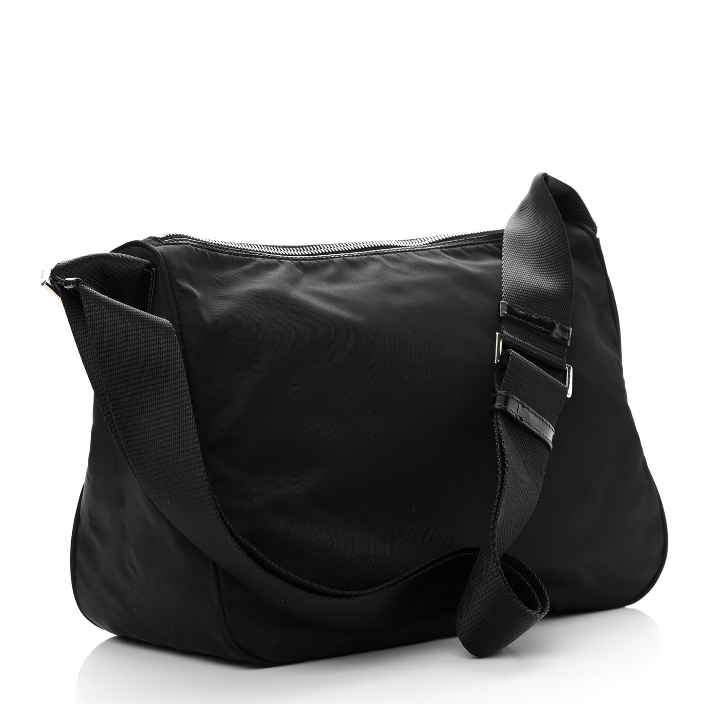 Nylon Crossbody Bag Black