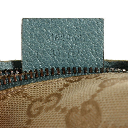 Gucci GG Monogram Web Double Pocket Belt Bag Blue 8 of 8