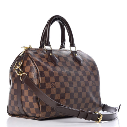 Louis Vuitton Damier Ebene Speedy Bandouliere 25 3 of 10