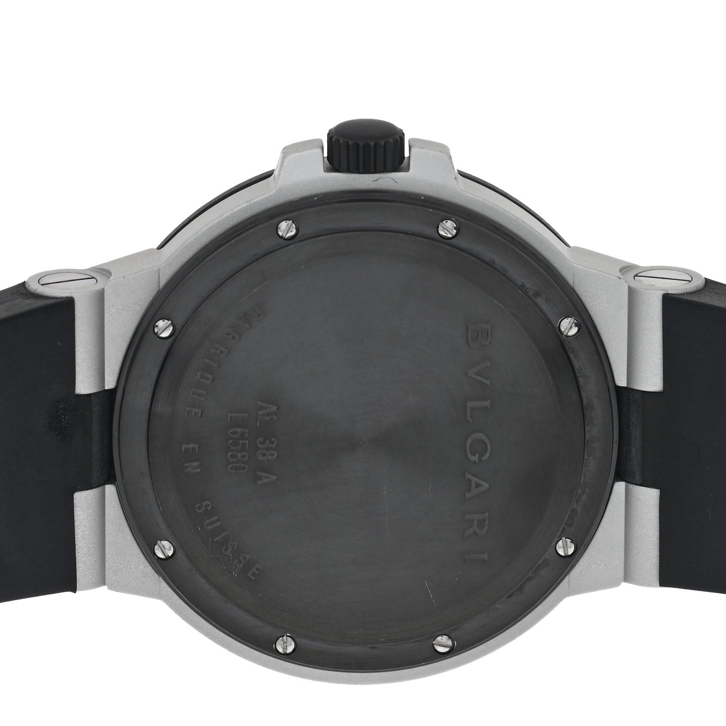 Aluminum Rubber 38mm Diagono Quartz Watch