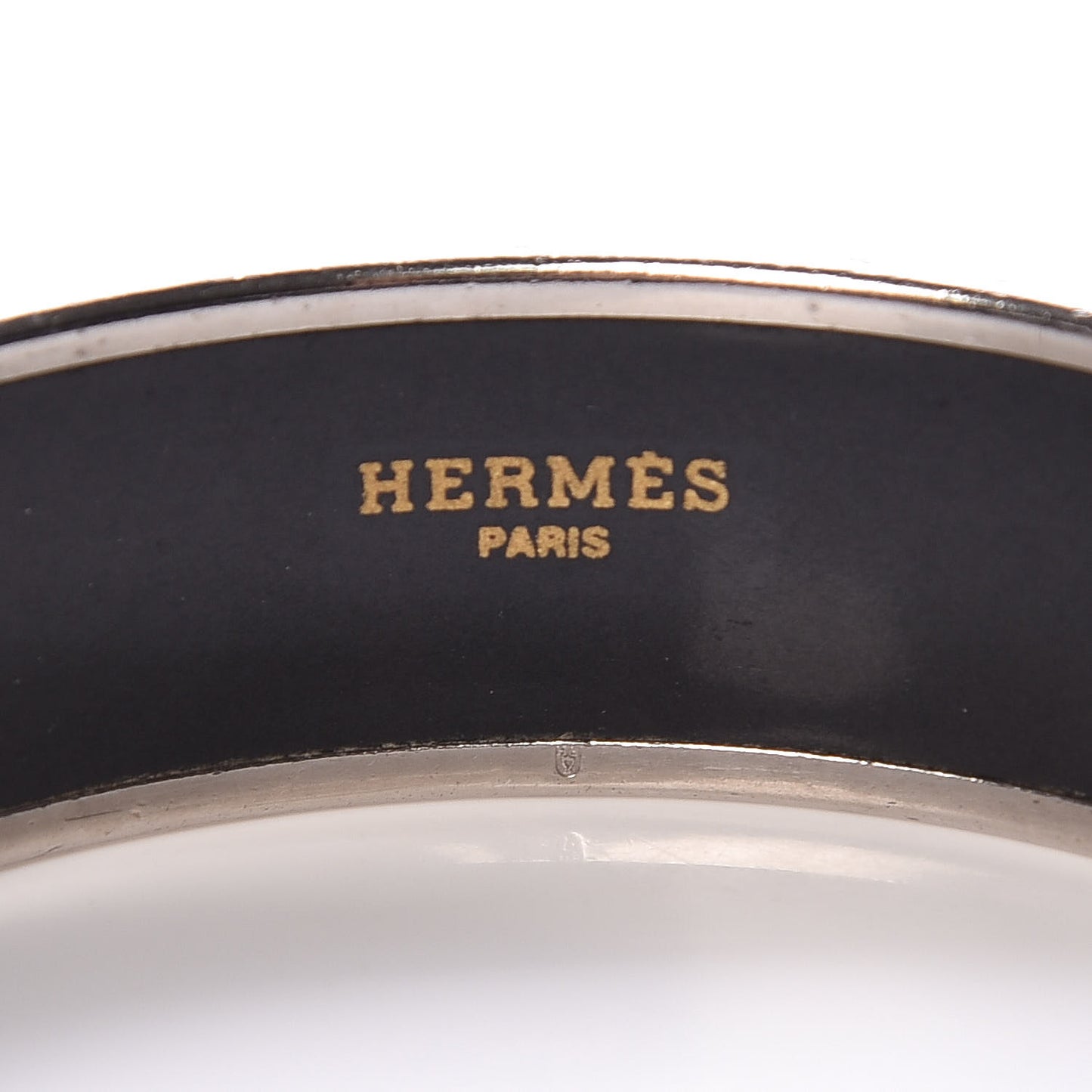 Enamel Printed Deco Dot Wide Bracelet 70