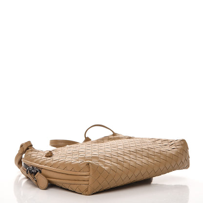 Bottega Veneta Nappa Intrecciato Pillow Crossbody Messenger Camel 4 of 8