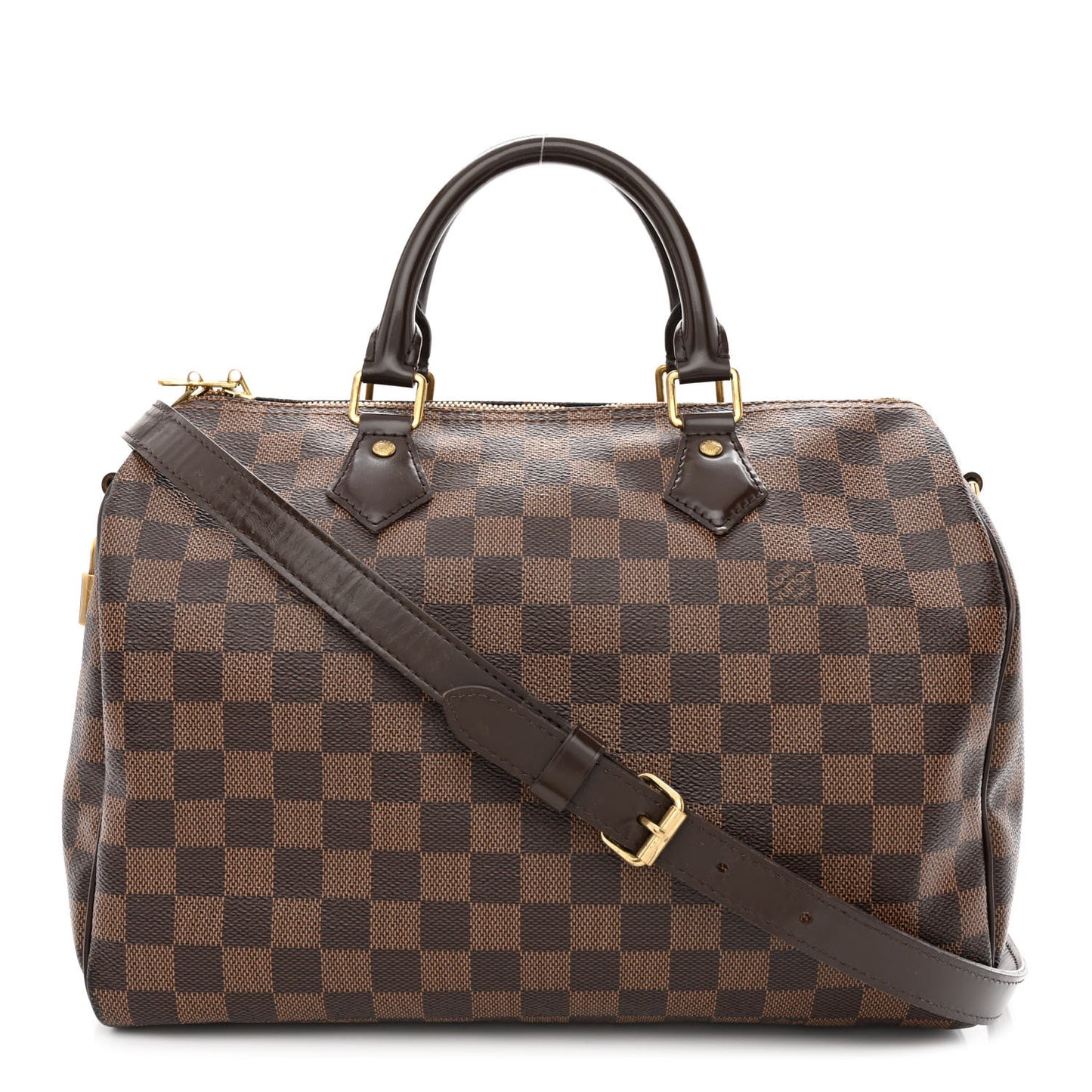 Damier Ebene Speedy Bandouliere 30