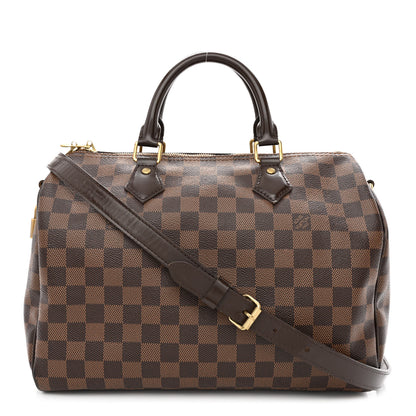 Louis Vuitton Damier Ebene Speedy Bandouliere 30 1 of 13