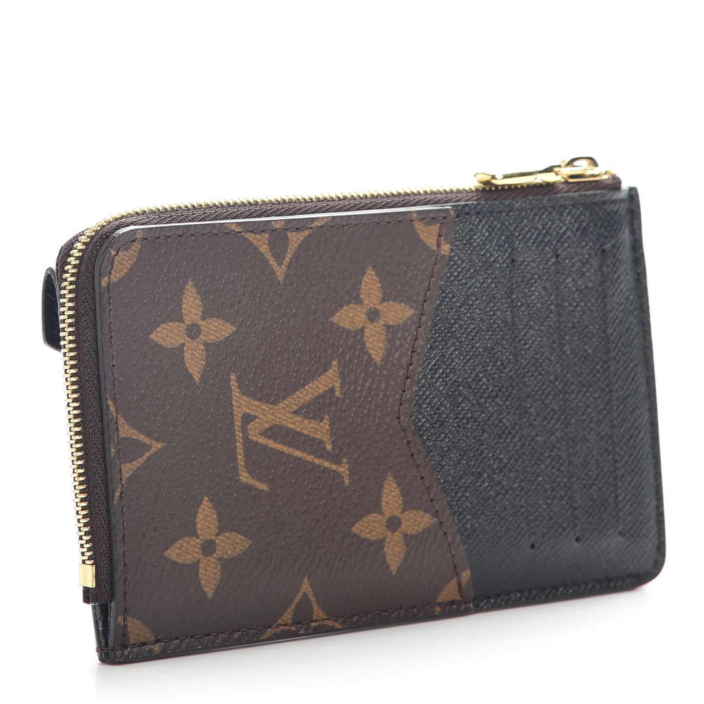 Monogram Recto Verso Card Holder Black