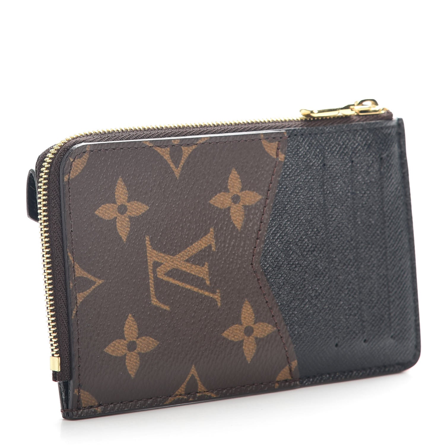 Louis Vuitton Monogram Recto Verso Card Holder Black 2 of 4