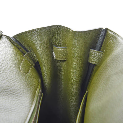 Hermes Togo Birkin 35 Vert Veronese 8 of 37