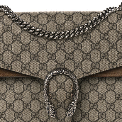 Gucci GG Supreme Monogram Medium Dionysus Shoulder Bag Taupe 8 of 15