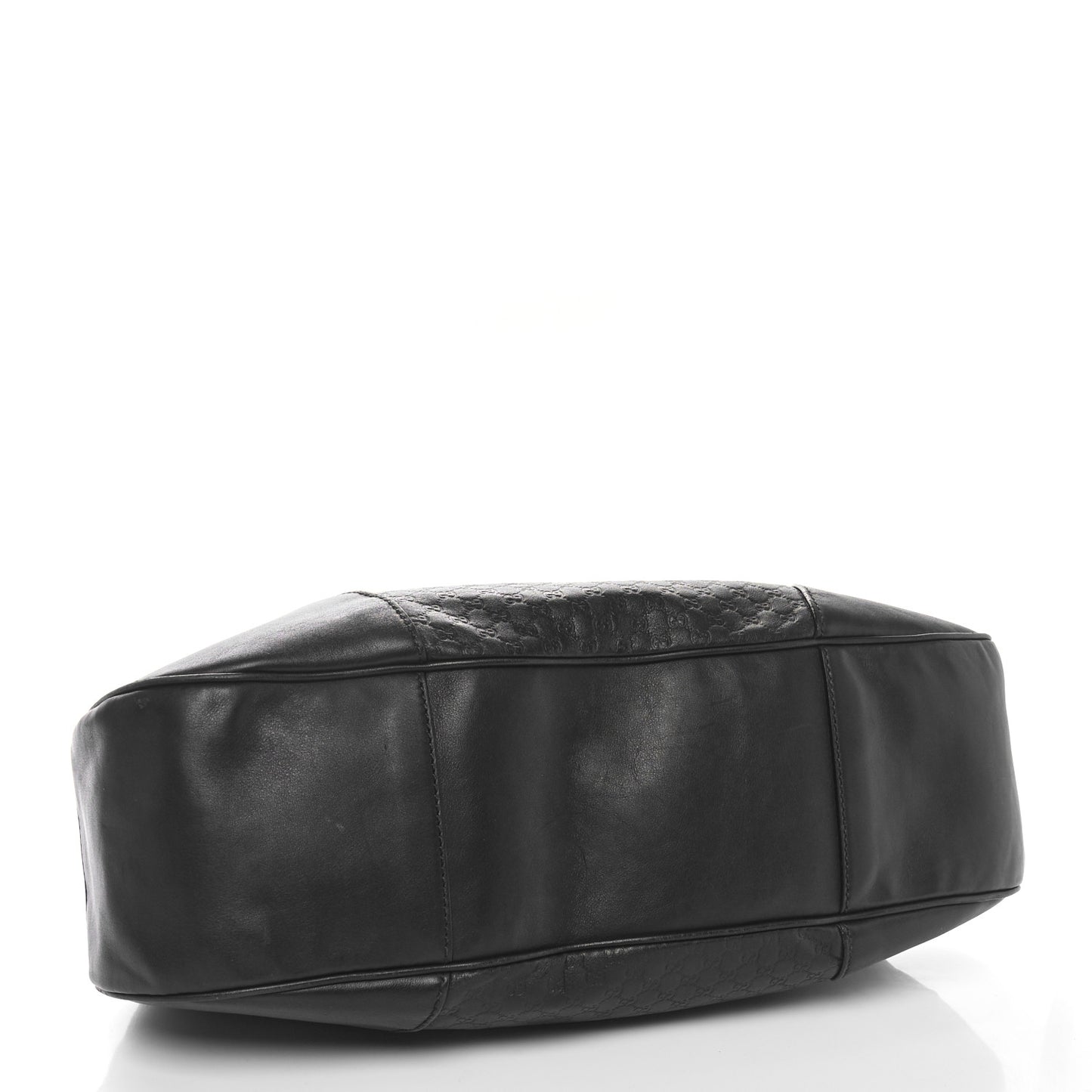 Soft Microguccissima Margaux Hobo Black
