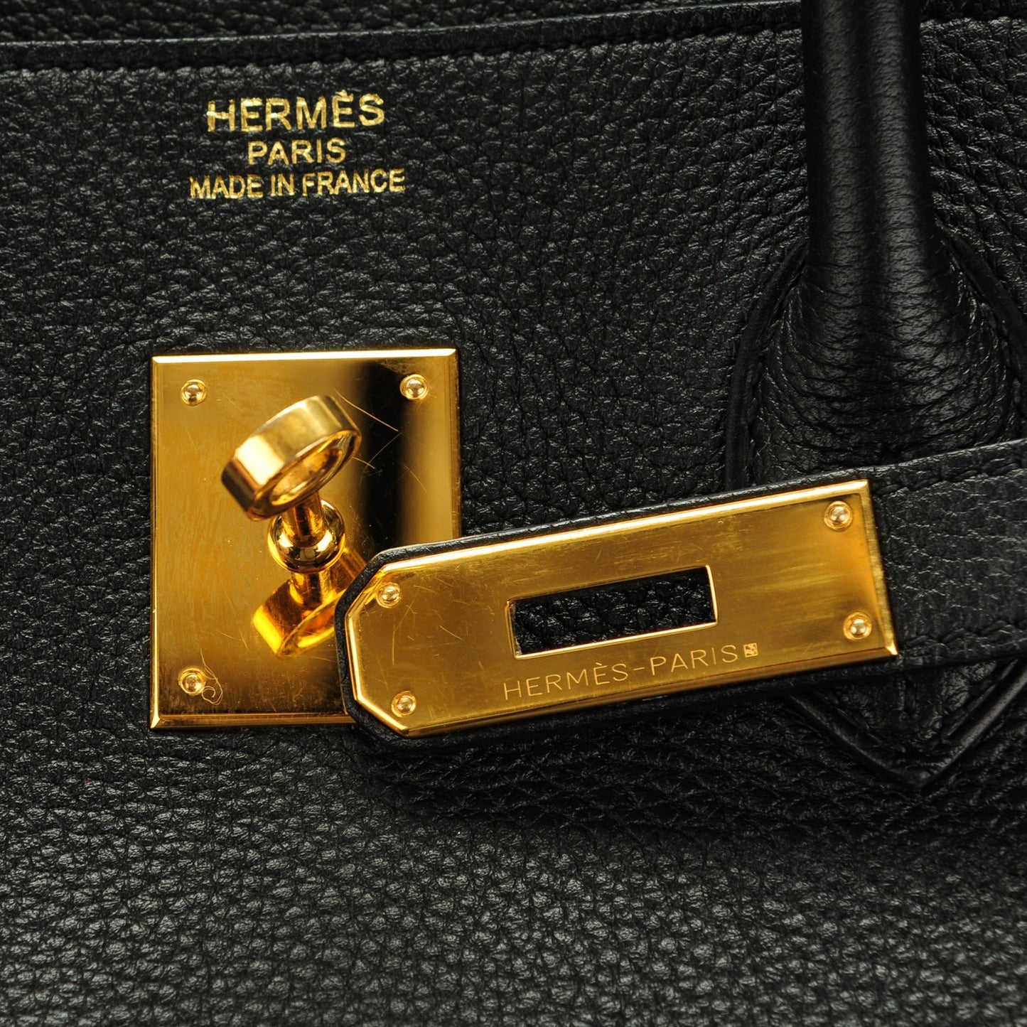 Togo Birkin 35 Black