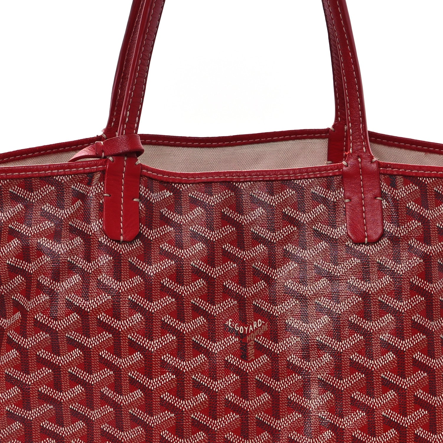 Goyard Goyardine Saint Louis PM Red 7 of 11