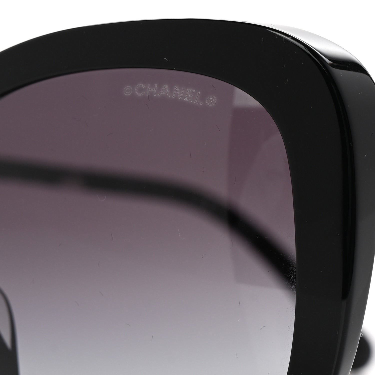 Chanel Acetate Polarized Butterfly Winter Pearl Sunglasses 5339-H-A Black 7 of 8