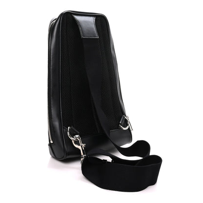 Gucci Guccissima Sling Backpack Black 3 of 10