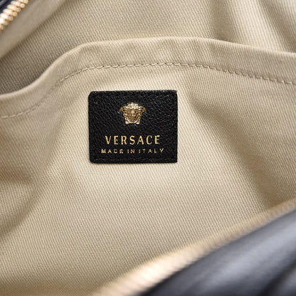 Versace Calfskin Palazzo Duffle Bag Nero Black 6 of 10