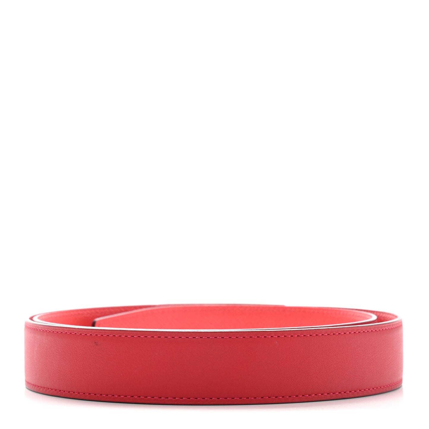 Epsom Swift 32mm Belt Strap 100 Rouge Casaque