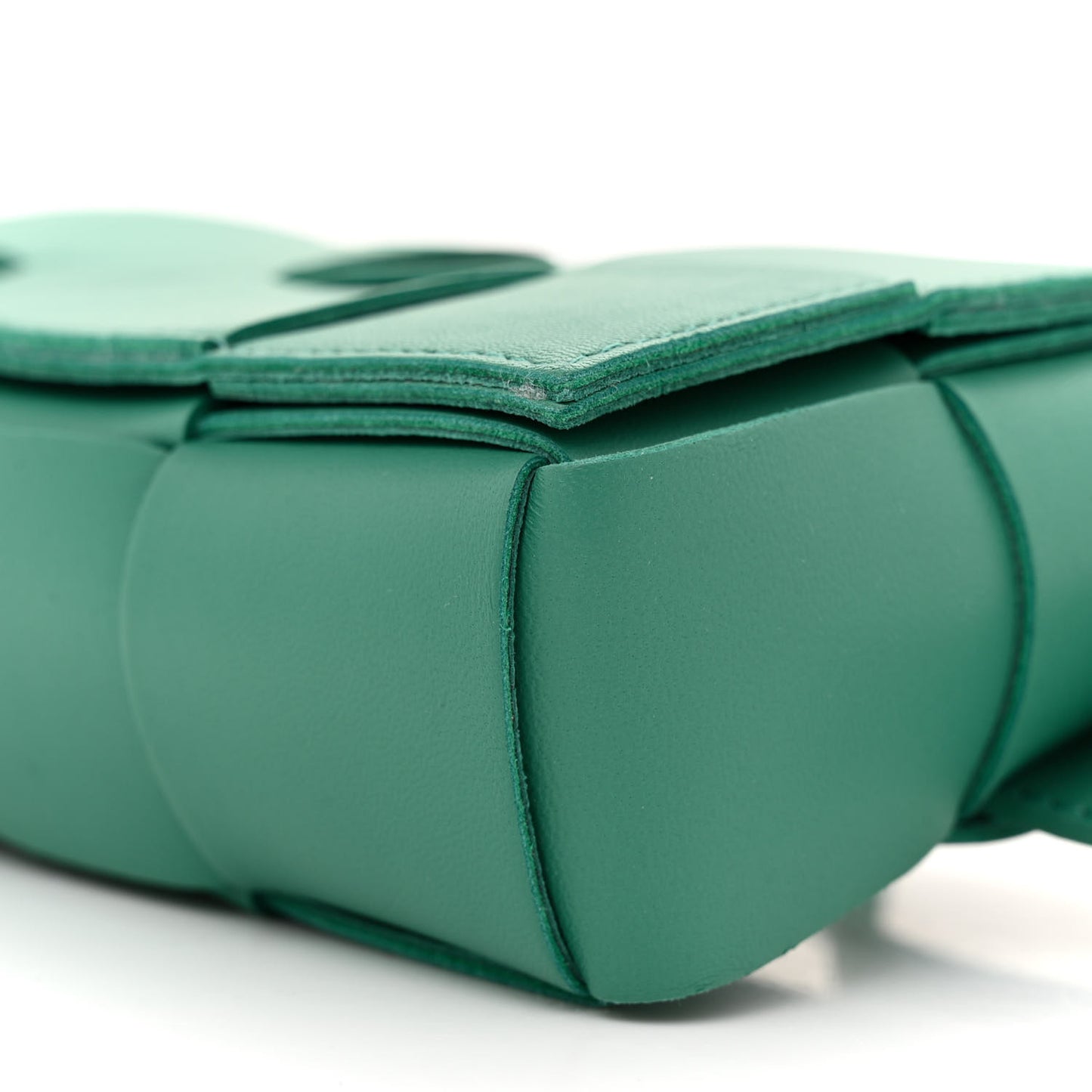Nappa Maxi Intreccio The Belt Cassette Bag Mermaid