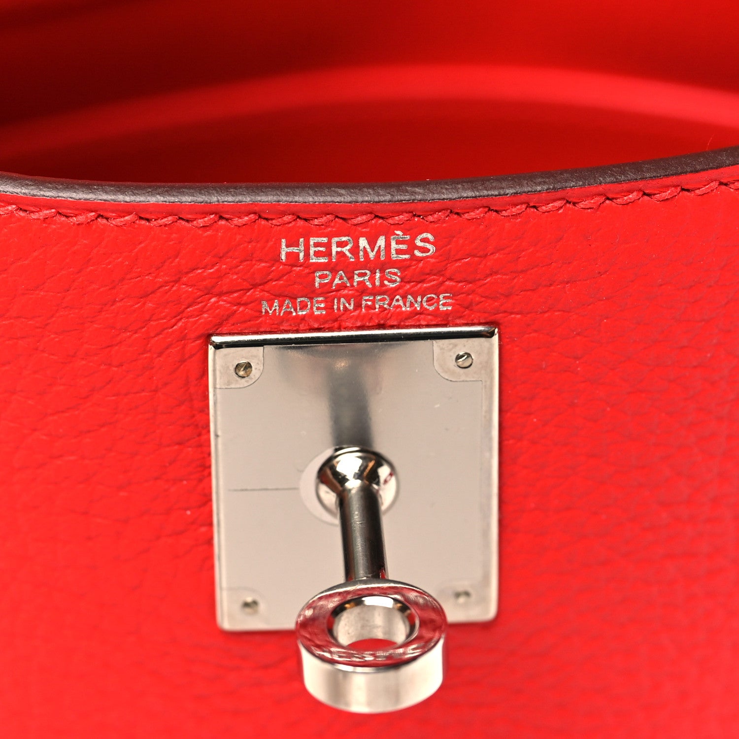 Hermes Taurillon Clemence Kelly Ado Backpack Rouge De Coeur 5 of 10