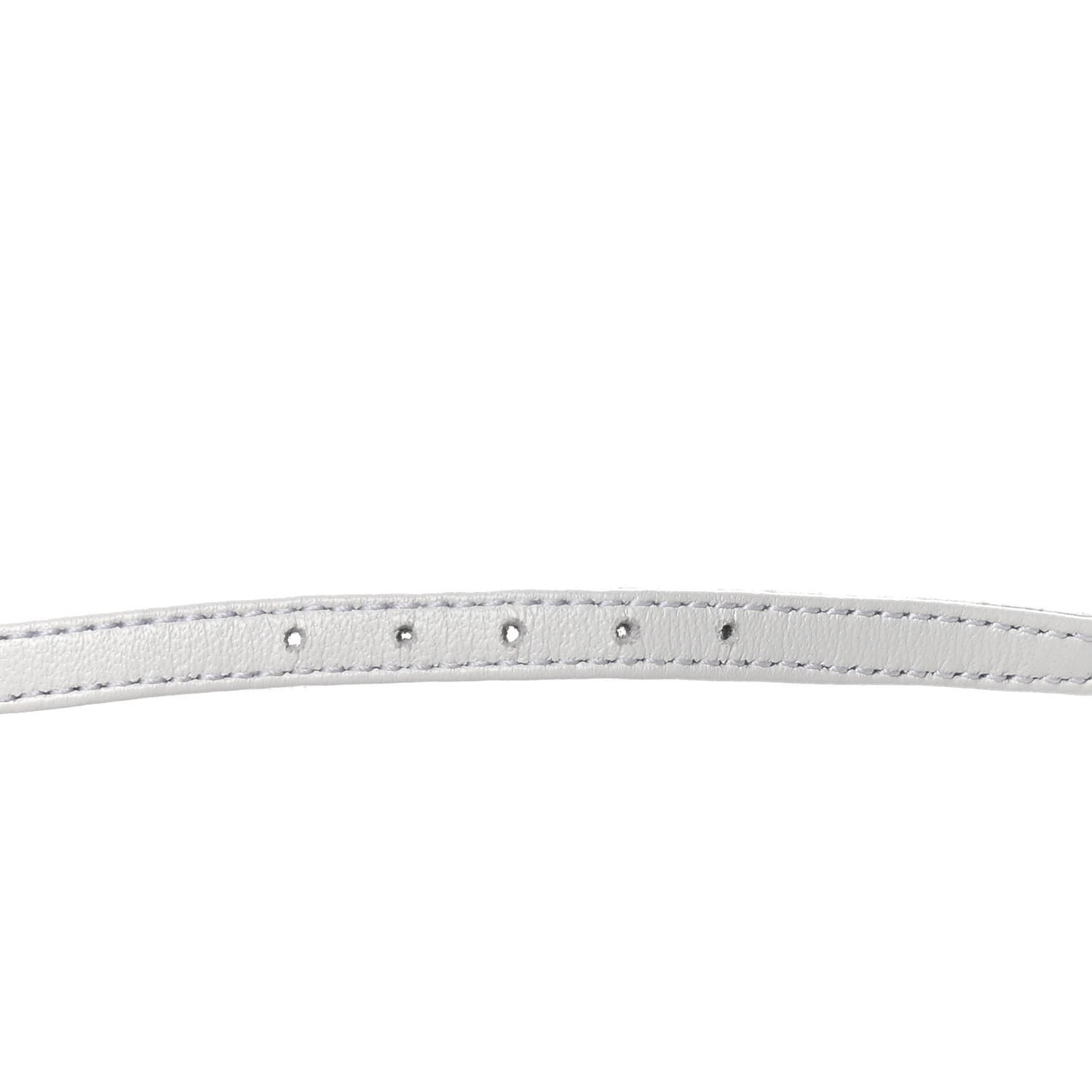 Lambskin Stretch Multi Strap 90mm Sandals 39.5 Optic White