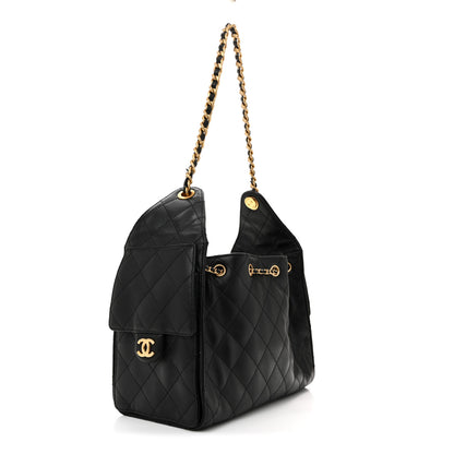 Chanel Caviar Quilted Small Chanel 25 Handbag Black 3 of 13