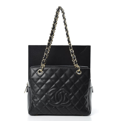 Chanel Caviar Quilted Petit Timeless Tote PTT Black 13 of 13