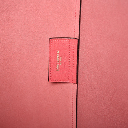 Saint Laurent Calfskin Large Shopping Tote Pale Rose 7 of 8