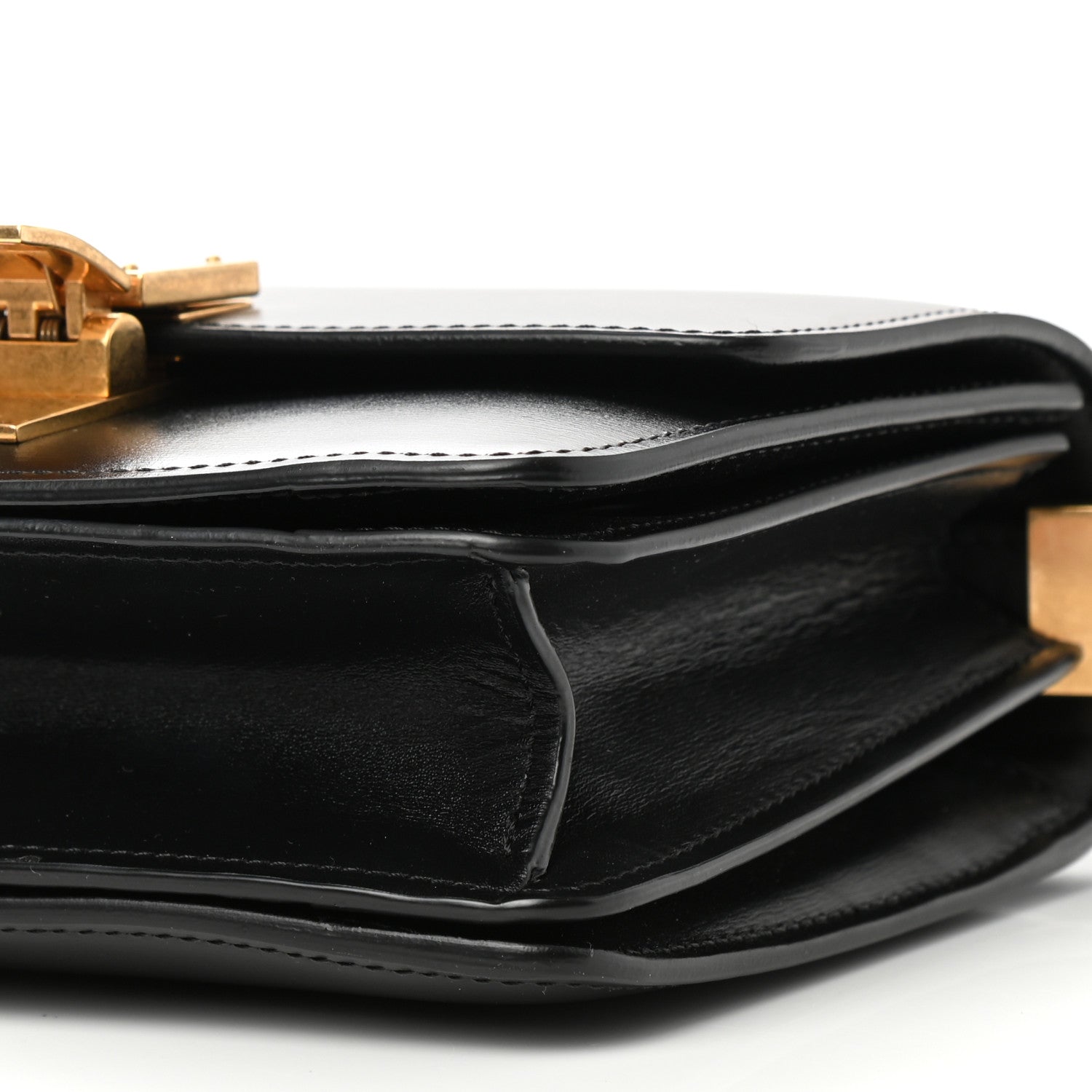 Celine Box Calfskin Small Classic Box Flap Bag Black 10 of 10