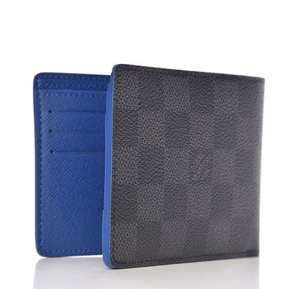 Louis Vuitton Damier Graphite Logo Slender Wallet 3 of 7