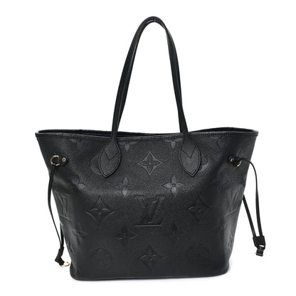 Louis Vuitton Empreinte Monogram Giant Neverfull MM Black 1 of 11