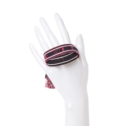 Christian Dior Woven Cotton J'Adior Friendship Bracelet Set 2 of 3
