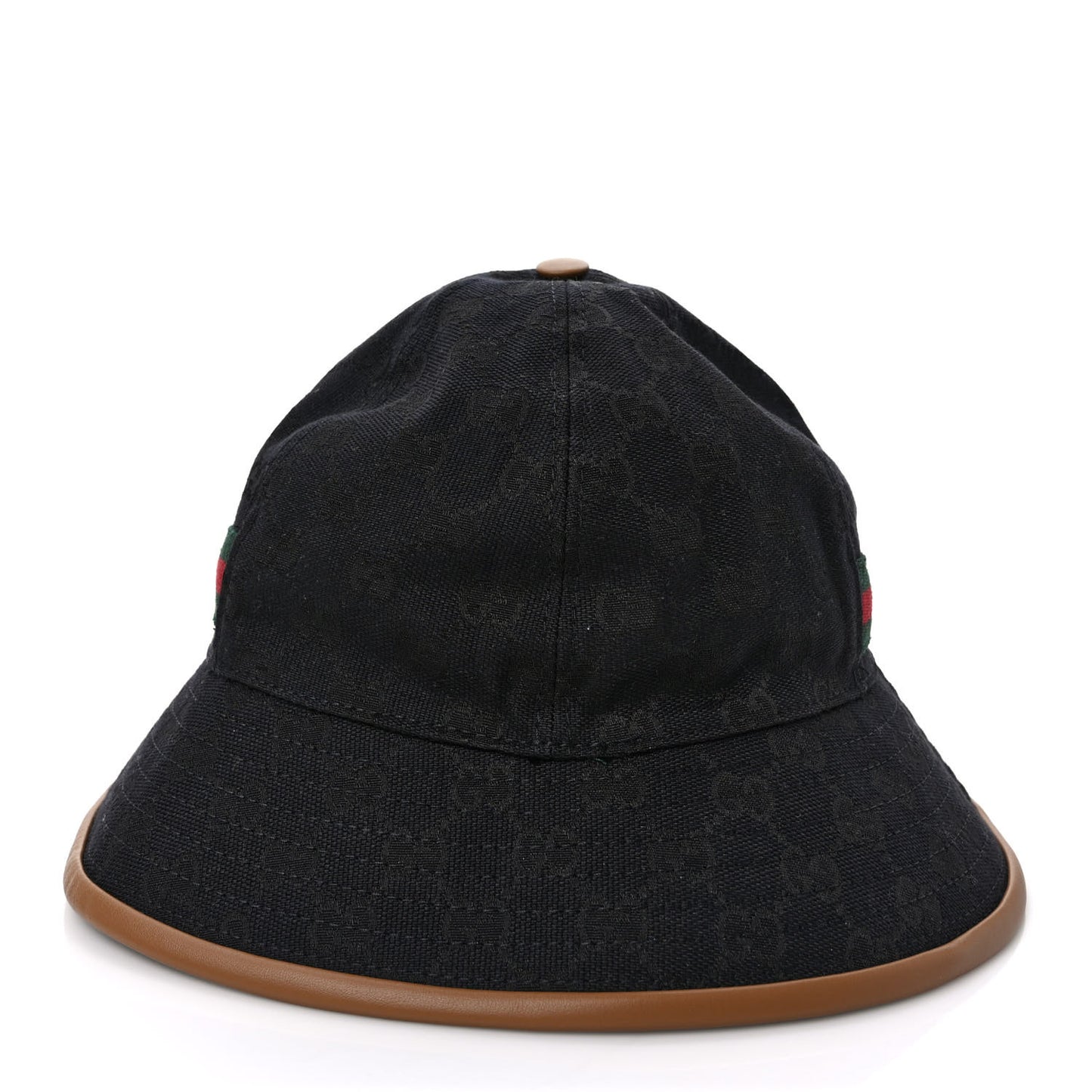 Monogram Web Bucket Hat M Black
