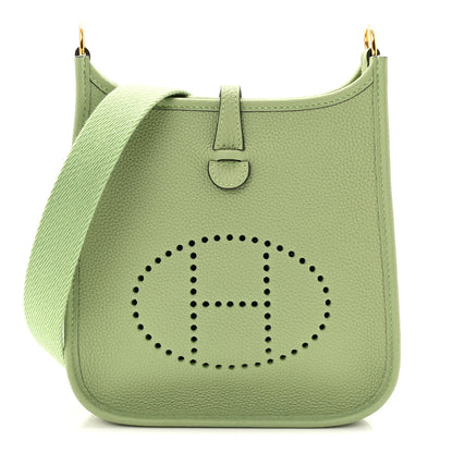 Hermes Taurillon Maurice Evelyne TPM Vert Criquet 1 of 10