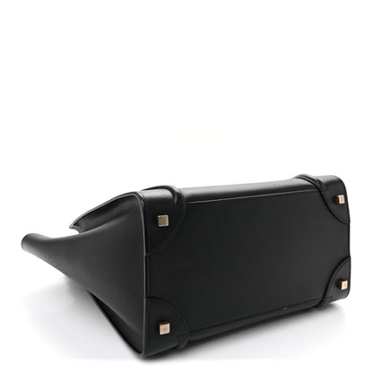 Celine Smooth Calfskin Mini Luggage Black 4 of 12