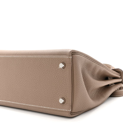Hermes Togo Kelly Retourne 28 Etoupe 9 of 10