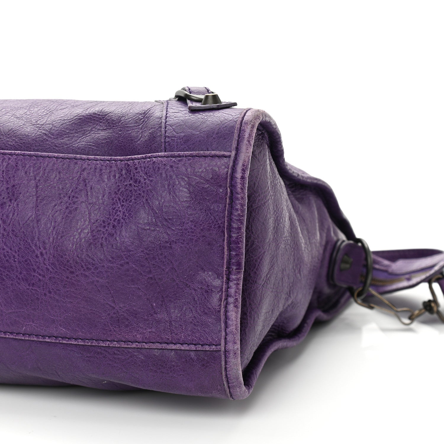 Balenciaga Agneau Classic Hardware City Dark Violet 9 of 12