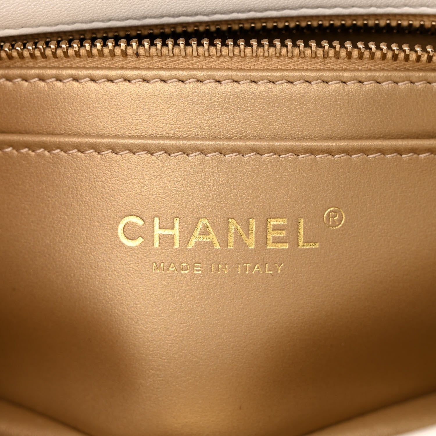 Chanel Lambskin Quilted Mini Rectangular Pearl Crush Flap White 6 of 11