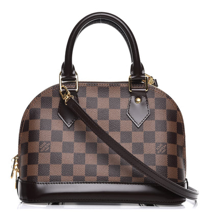 Louis Vuitton Damier Ebene Alma BB 1 of 8