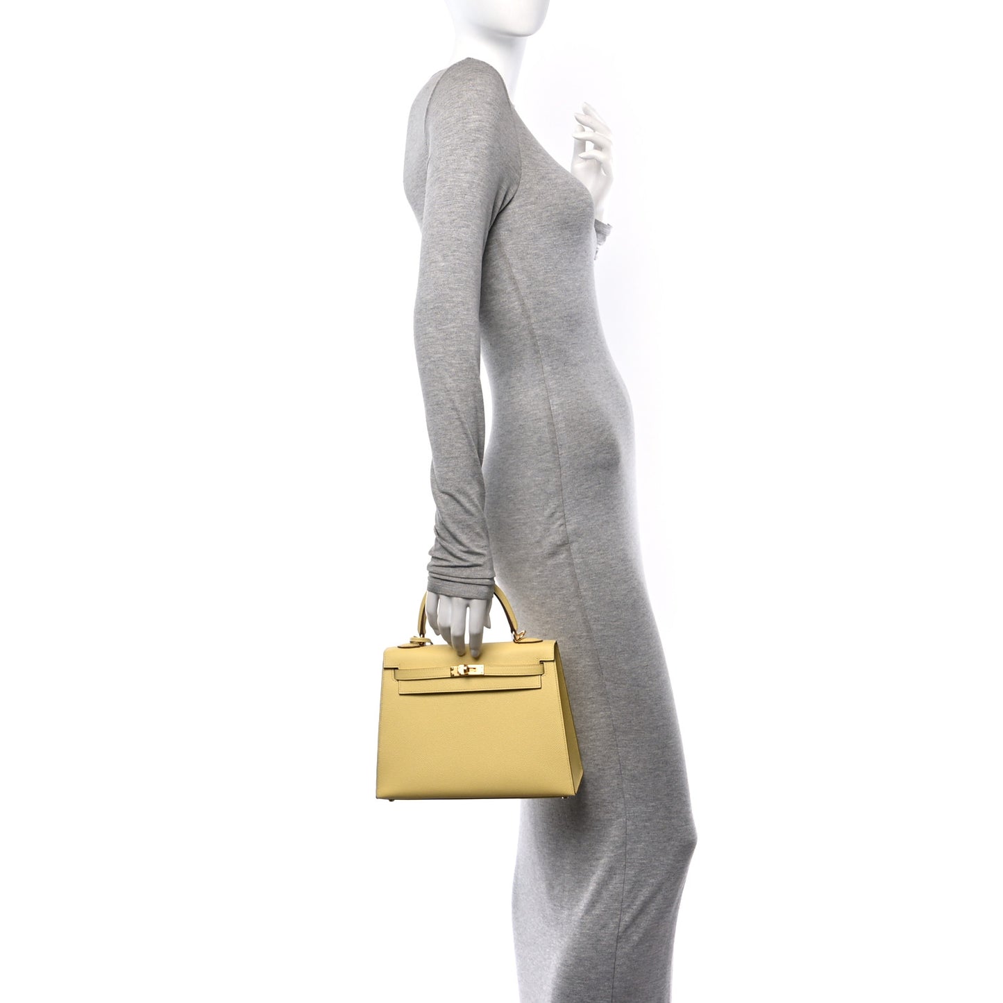 Epsom Kelly Sellier 25 Jaune Poussin