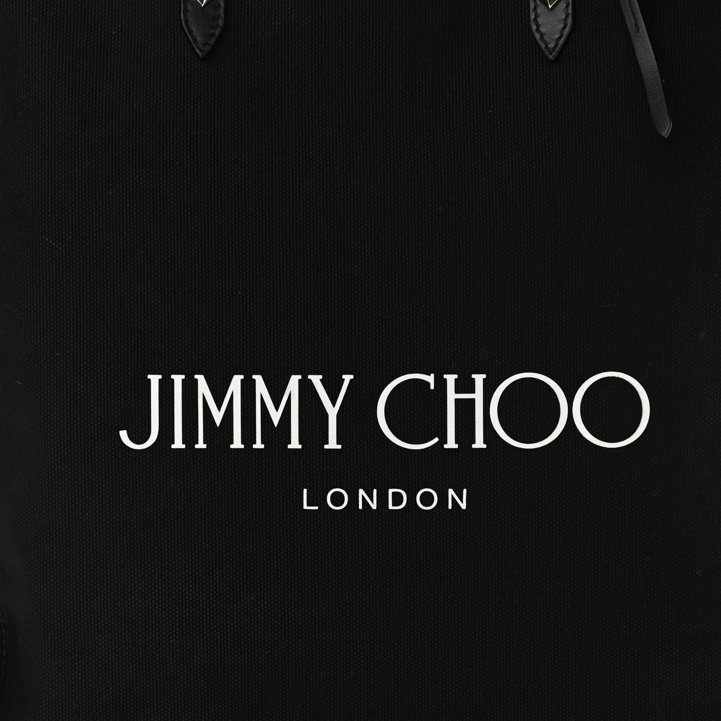 Canvas Logo Tote Black